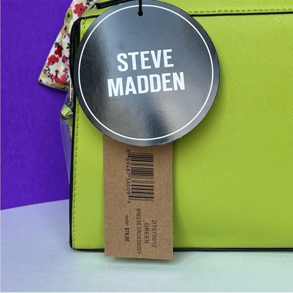 NWT Steve Madden Breese Faux Leather Crossbody Bag - Picture 7 of 7